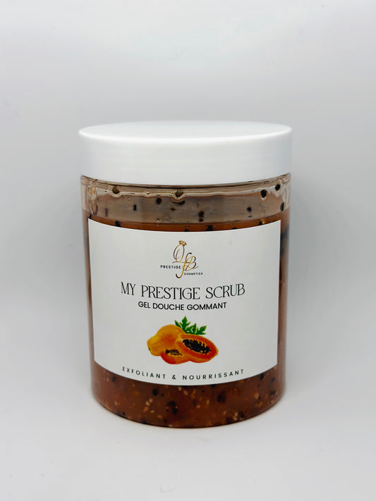 GEL DOUCHE ÉCLAIRCISSANT GOMMANT