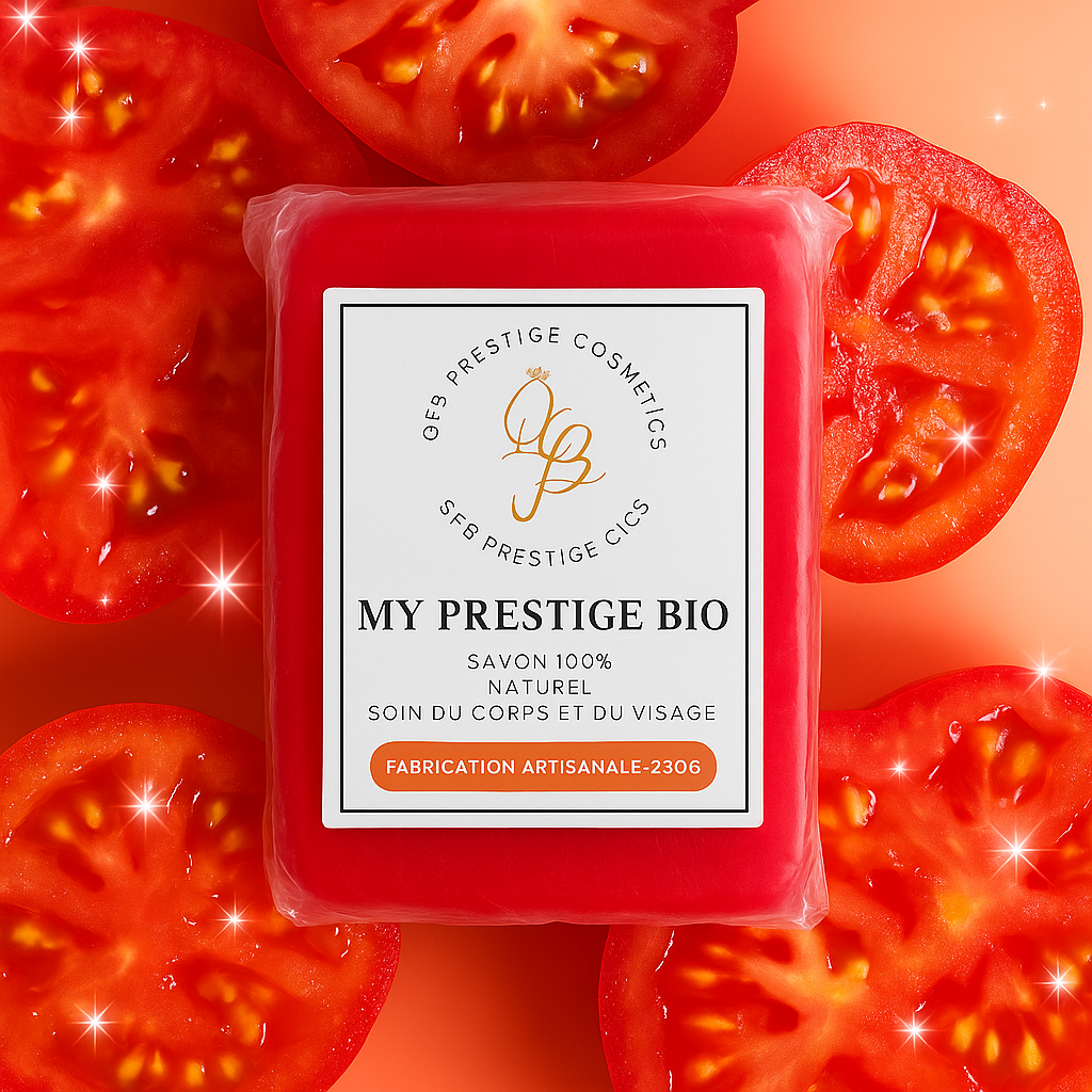 Savon Éclaircissant Naturel à La Tomate JAM 65g - Anti-Taches Visage & Corps - Fabriqué En Thaïlande