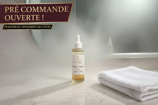 PRÉ-COMMANDE SÉRUM.        Victime de son succès, notre sérum est actuellement en cours de fabrication.Vous pouvez dès à présent le précommander afin d’être parmi les premiers à le recevoir dès son retour en stock.