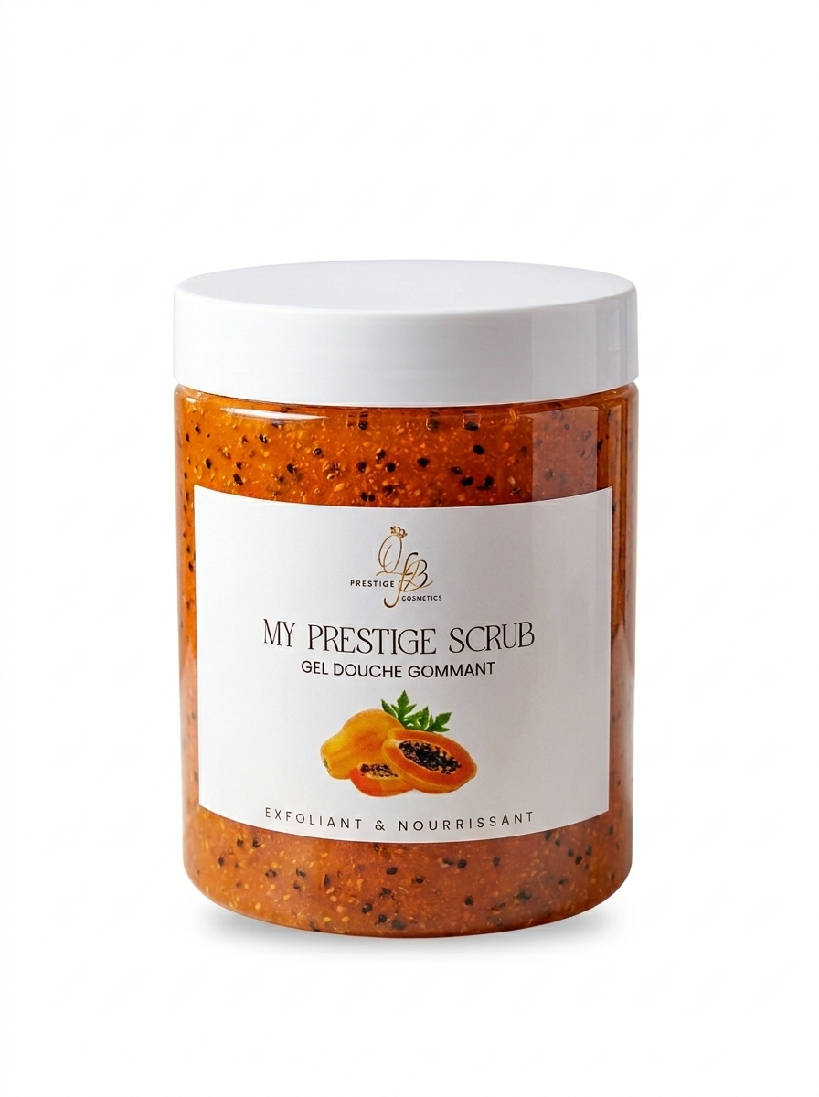 GEL DOUCHE ÉCLAIRCISSANT GOMMANT