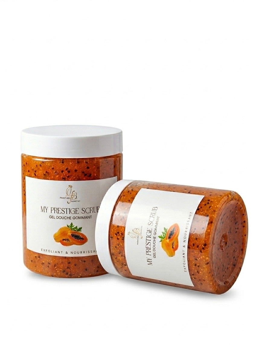 GEL DOUCHE ÉCLAIRCISSANT GOMMANT